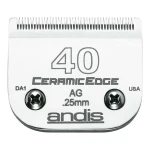 Recambio de Cuchilla para Afeitadora Andis S-40 Perro Cerámica 0,25 mm