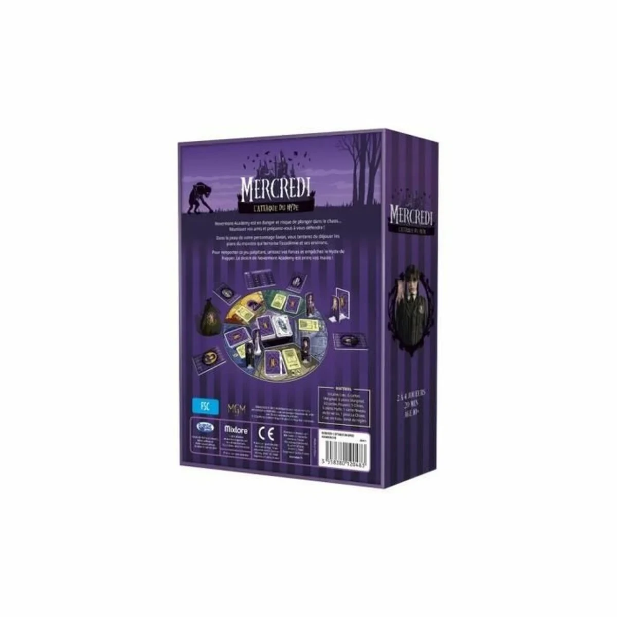 Juego de Mesa Asmodee Wednesday - The Hyde Attack