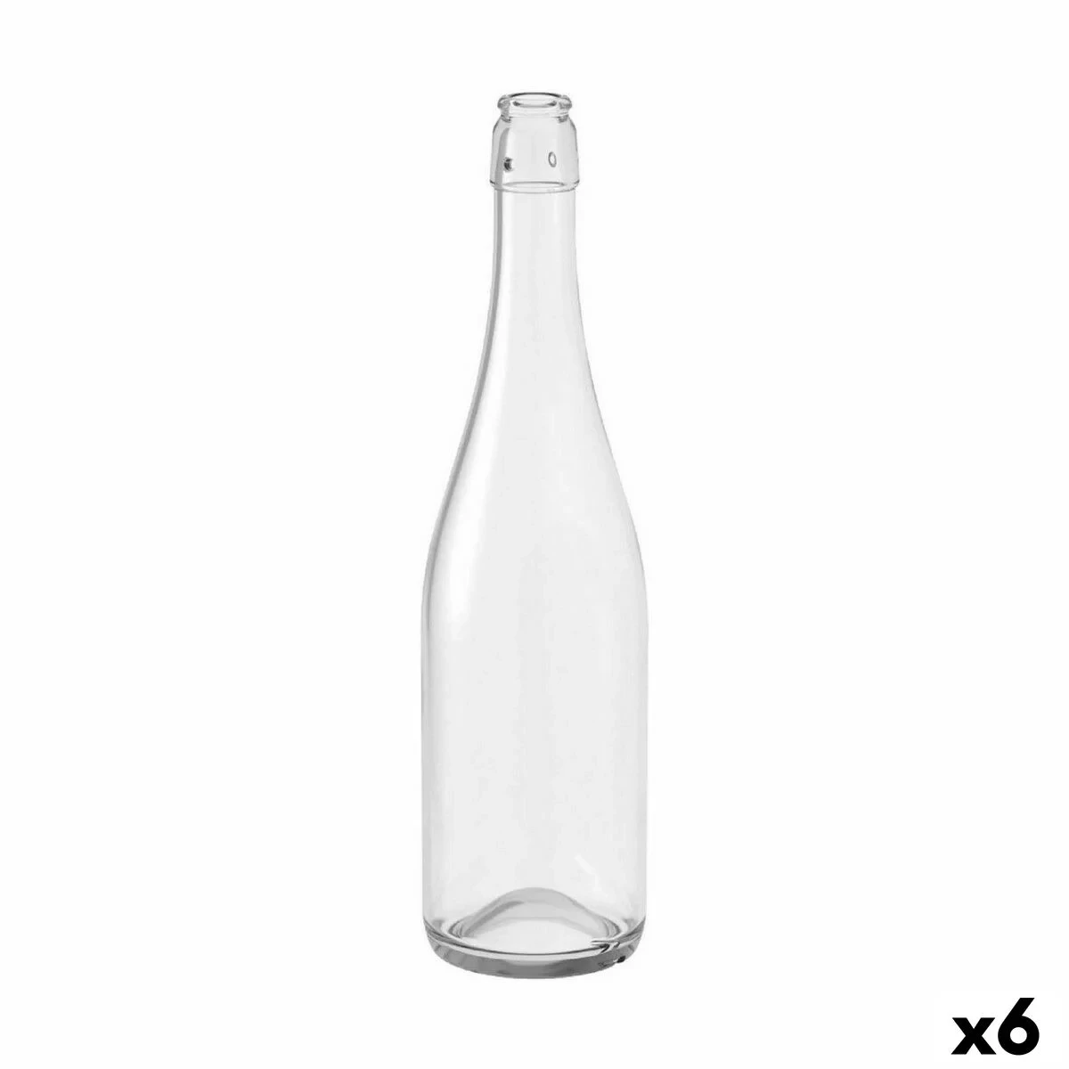 Botella Verallia Mecano Vidrio 750 ml (6 Unidades)