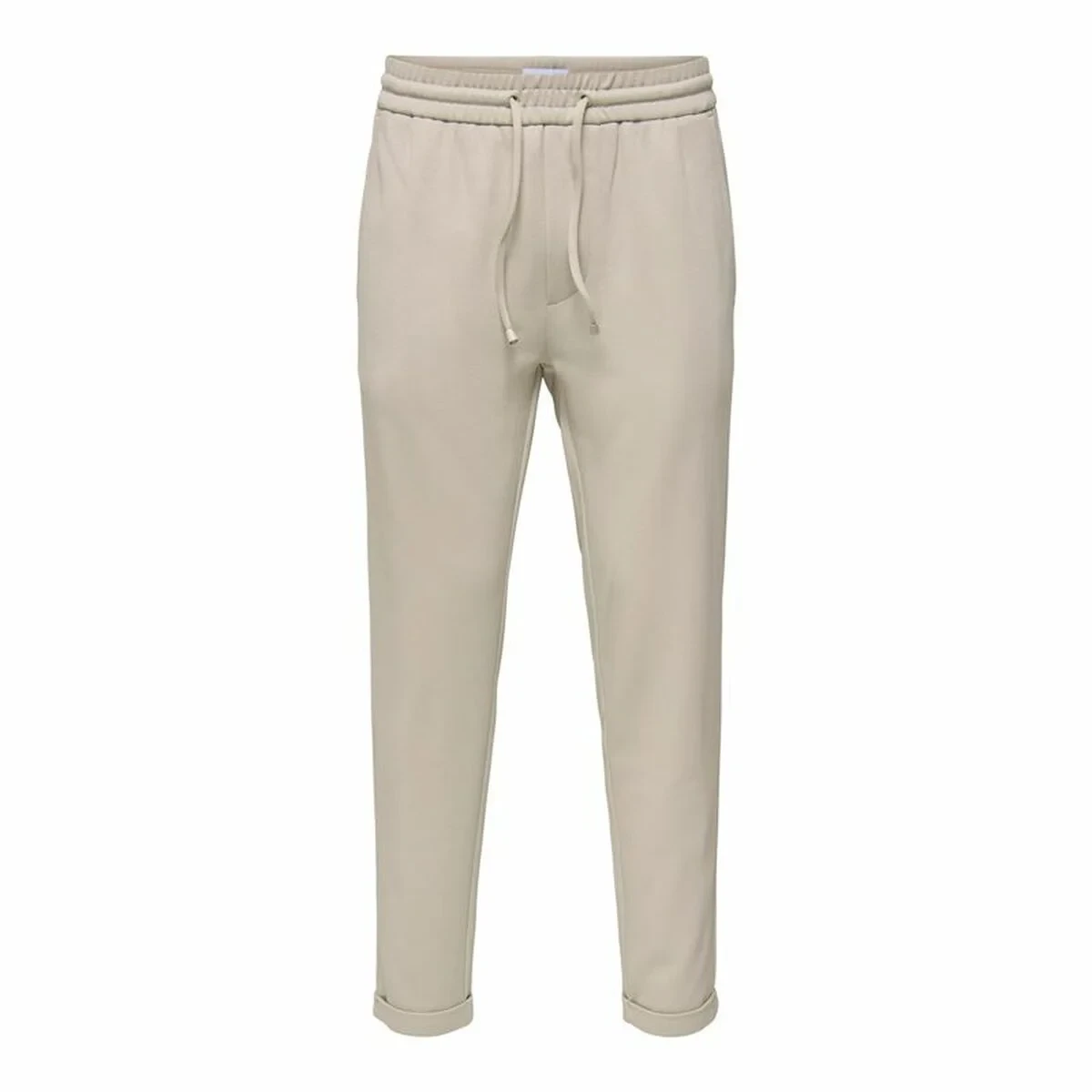 Pantalón de Chándal para Adultos Only & Sons Onslinus Crop Tap 0192 Beige Hombre