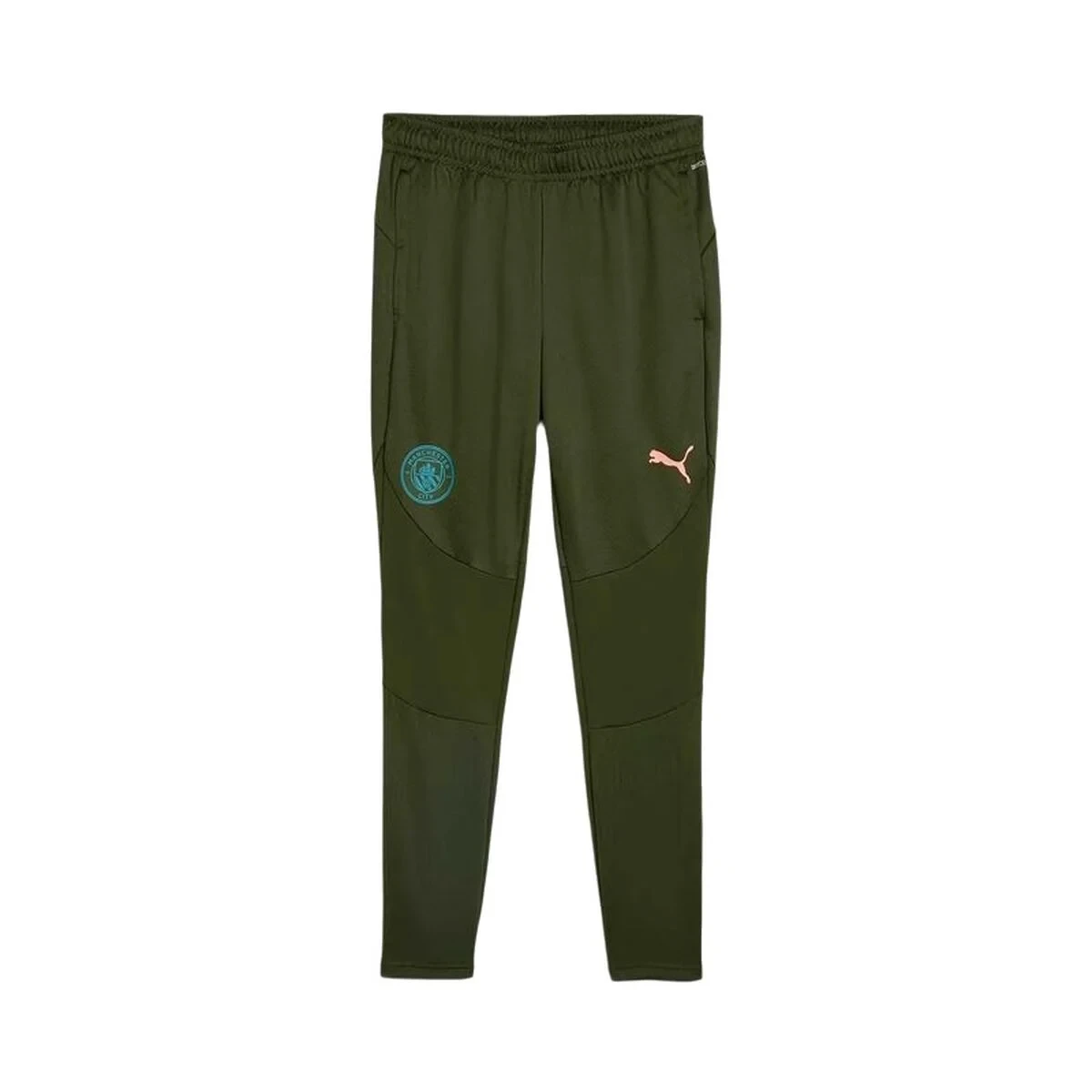 Pantalón de Chándal para Adultos Puma Manchester City Training Verde Oliva Unisex