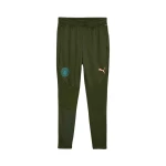 Pantalón de Chándal para Adultos Puma Manchester City Training Verde Oliva Unisex