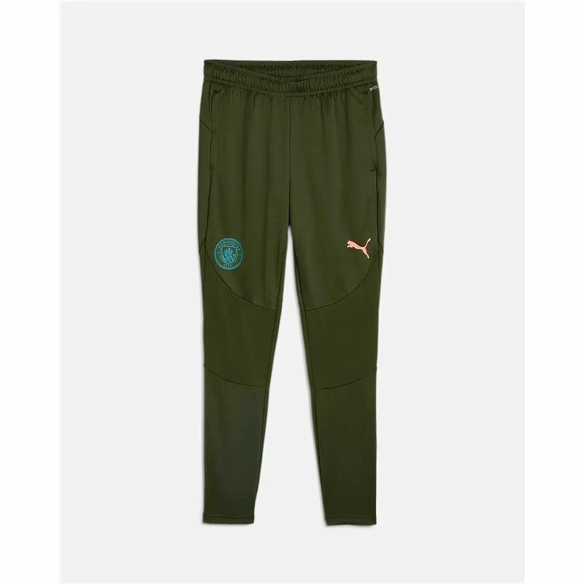 Pantalón de Chándal para Adultos Puma Manchester City Training Verde Oliva Unisex