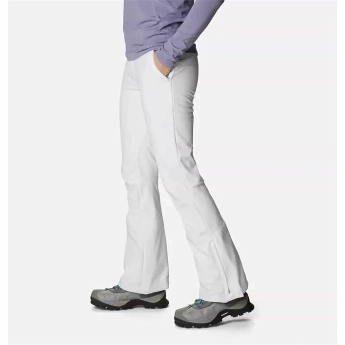 Pantalón Largo Deportivo Columbia Roffee Ridge™ VI Blanco Mujer