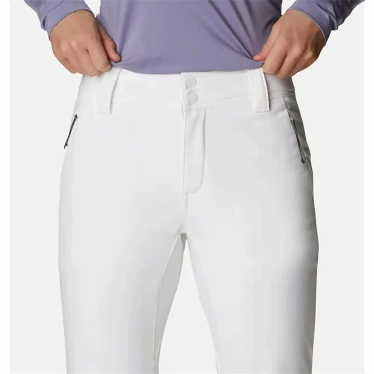 Pantalón Largo Deportivo Columbia Roffee Ridge™ VI Blanco Mujer