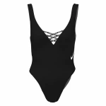 Bañador Mujer Nike U-Back Negro