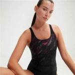 Bañador Mujer Speedo Hyperboom Placement  Negro