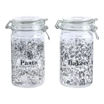 Bote DKD Home Decor Cristal Tradicional 10 x 12.5 x 20 cm 1 L (2 pcs)