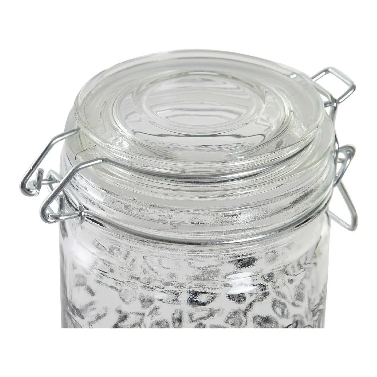 Bote DKD Home Decor Cristal Tradicional 10 x 12.5 x 20 cm 1 L (2 pcs)