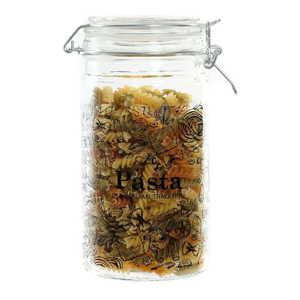 Bote DKD Home Decor Cristal Tradicional 10 x 12.5 x 20 cm 1 L (2 pcs)