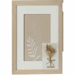 Marco de Fotos DKD Home Decor Cristal Natural Shabby Chic (15 x 1 x 20 cm) (22 x 1 x 27 cm)