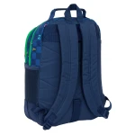 Mochila Escolar Benetton Damero Azul marino 32 x 42 x 15 cm