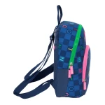 Mochila Benetton Damero Azul marino 25 x 30 x 13 cm