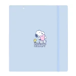 Carpeta de anillas Snoopy Love Azul 27 X 32 X 4 cm