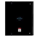 Carpeta de anillas BlackFit8 California Azul Negro 27 x 32 x 3.5 cm
