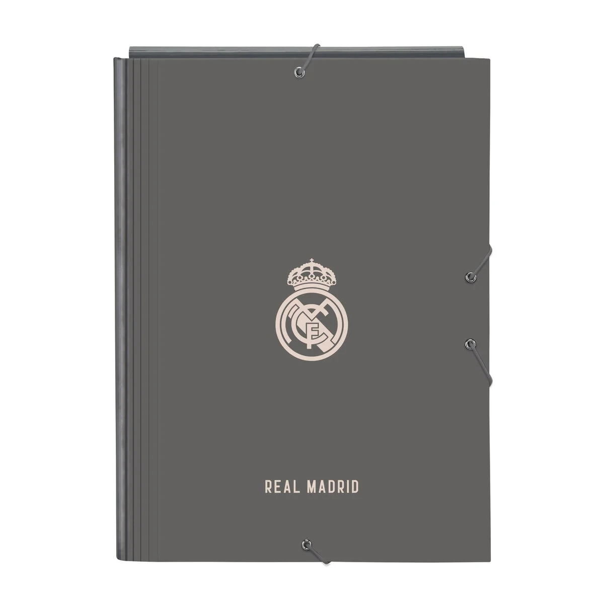 Carpeta Portafolios Real Madrid C.F. Gris A4