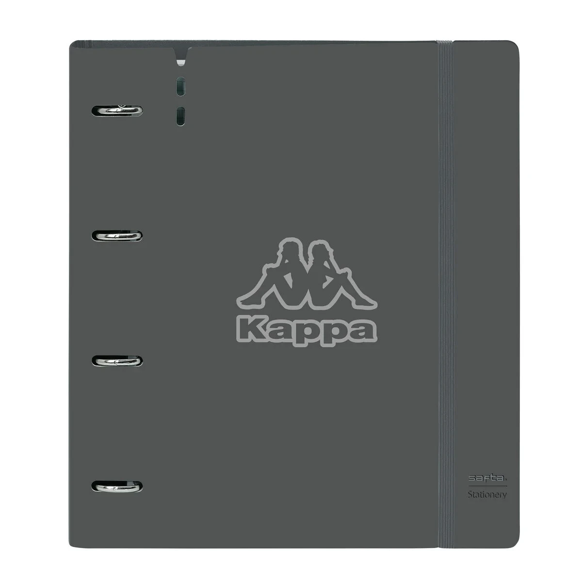 Carpeta de anillas Kappa Dark Negro 27 X 32 X 4 cm