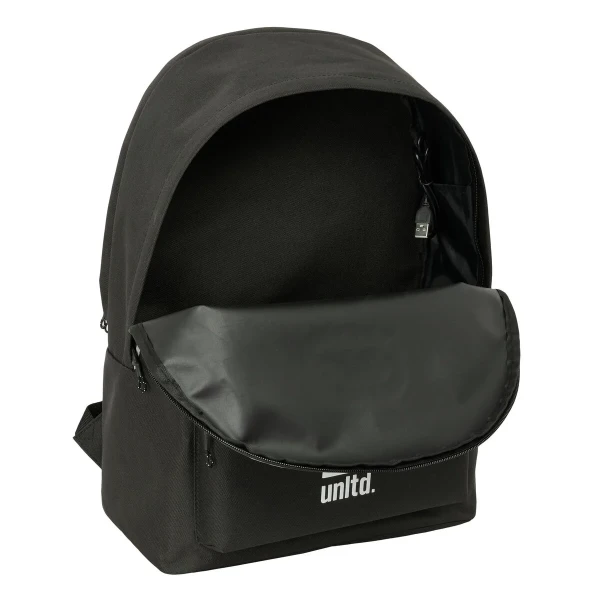 Mochila para Portátil Eckō Unltd. WORLDWIDE Negro 31 x 44 x 18 cm