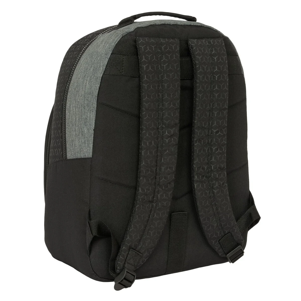 Mochila Escolar BlackFit8 Old school Negro Gris 32 x 42 x 15 cm