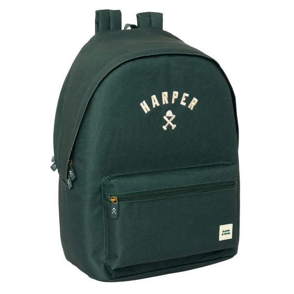 Mochila para Portátil Harper & Neyer Verde oscuro 31 x 44 x 18 cm