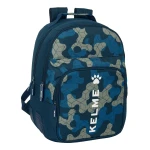 Mochila Escolar Kelme Epic Azul marino 32 x 42 x 15 cm