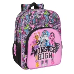 Mochila Escolar Monster High Drama Multicolor 33 x 42 x 14 cm