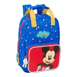 Mochila Escolar Mickey Mouse Clubhouse Good day Azul 20 x 28 x 8 cm