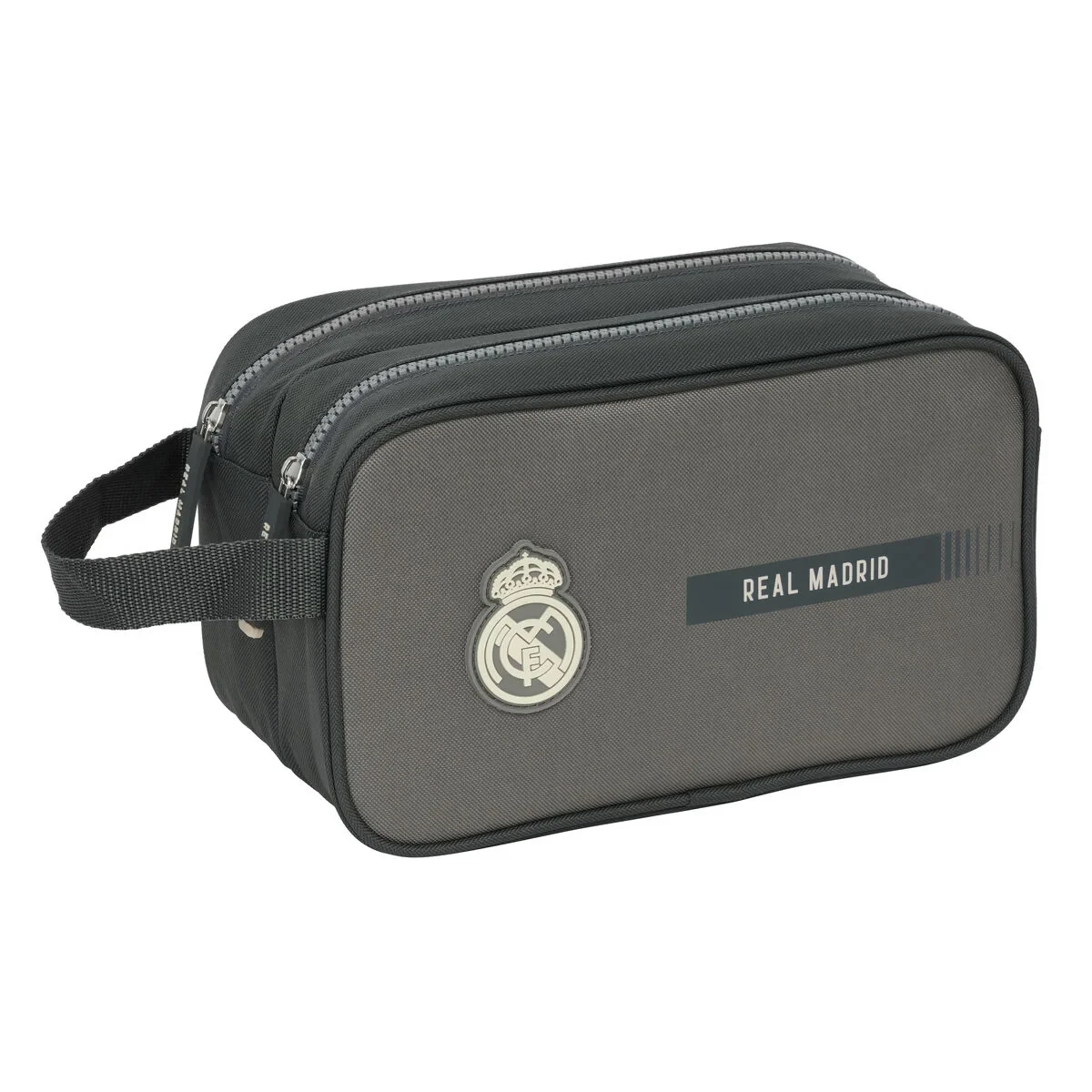 Neceser de Viaje Real Madrid C.F. Gris Deportivo 26 x 15 x 12.5 cm
