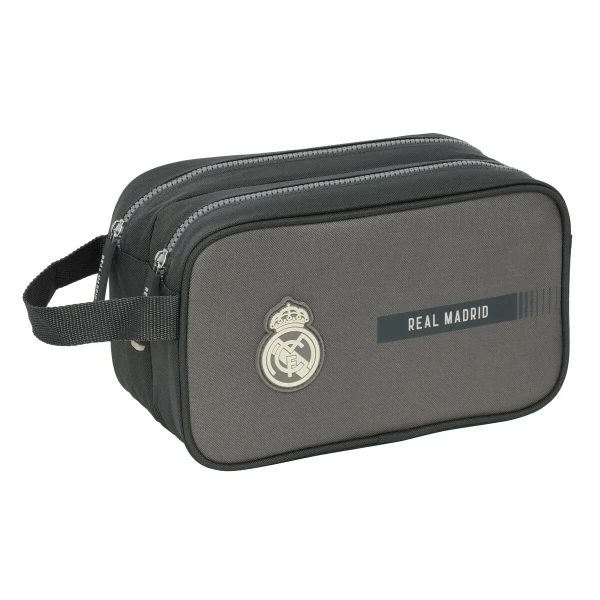 Neceser de Viaje Real Madrid C.F. Gris Deportivo 26 x 15 x 12.5 cm