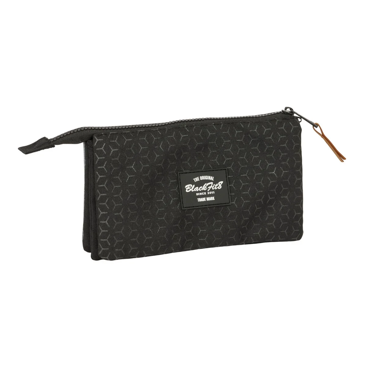 Portatodo BlackFit8 Old school Negro Gris 22 x 12 x 3 cm