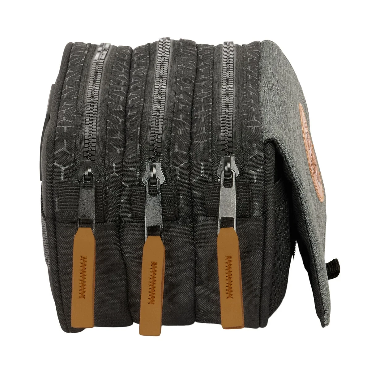 Portatodo BlackFit8 Old school Negro Gris 21,5 x 10 x 8 cm