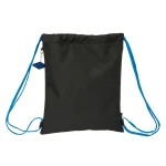Bolsa Mochila con Cuerdas Kelme Jet black Negro 35 x 40 x 1 cm