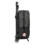 Mochila Escolar con Ruedas The Avengers Vendetta Negro 22 x 27 x 10 cm