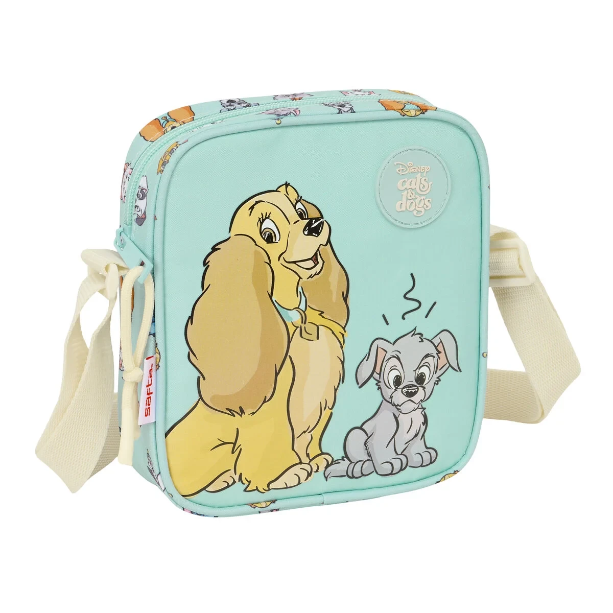 Bolso Bandolera Disney Azul 16 x 18 x 4 cm