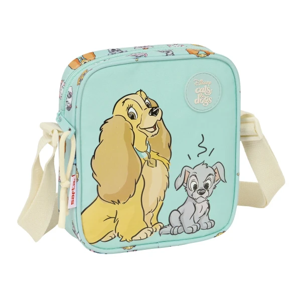 Bolso Bandolera Disney Azul 16 x 18 x 4 cm
