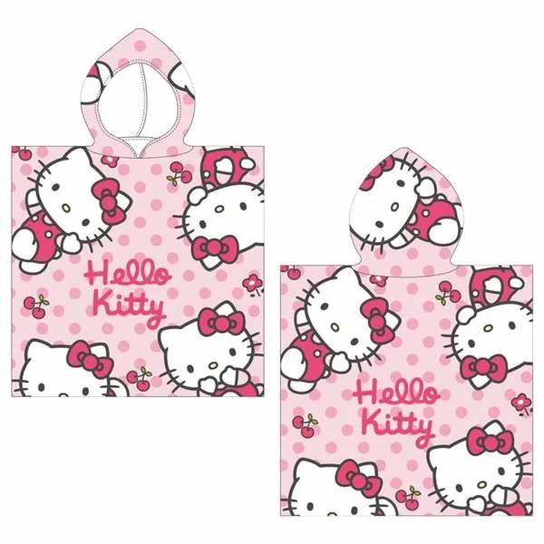 Toalla de Playa Hello Kitty Rosa claro 50 x 115 cm