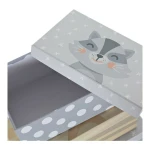 Juego de Cajas Decorativas DKD Home Decor Multicolor Cartón Infantil León 41 x 28 x 18,5 cm 6 Piezas