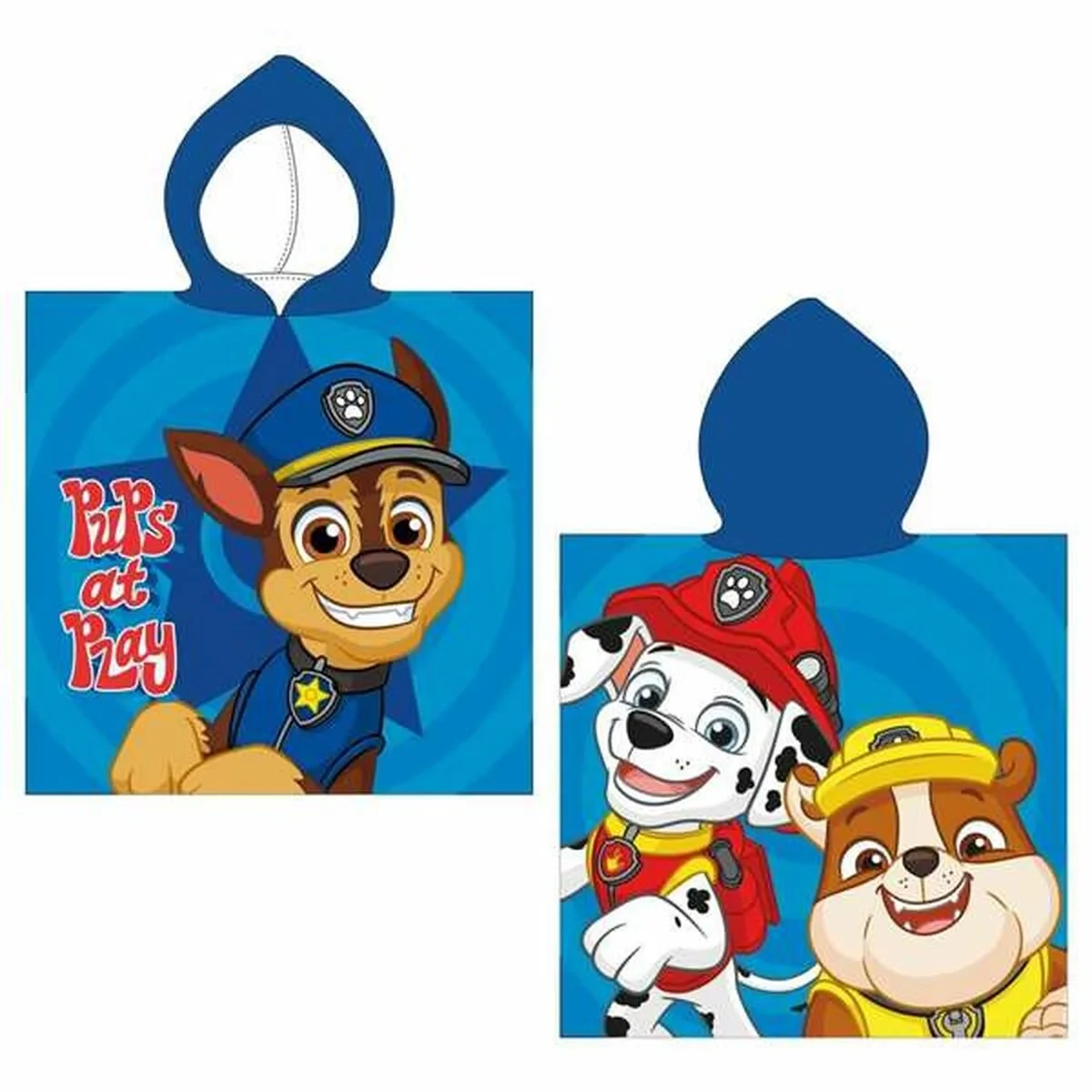 Toalla de Playa The Paw Patrol Azul 50 x 115 cm