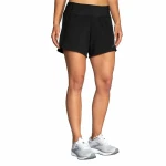 Pantalones Cortos Deportivos para Mujer Brooks Chaser 5" Negro