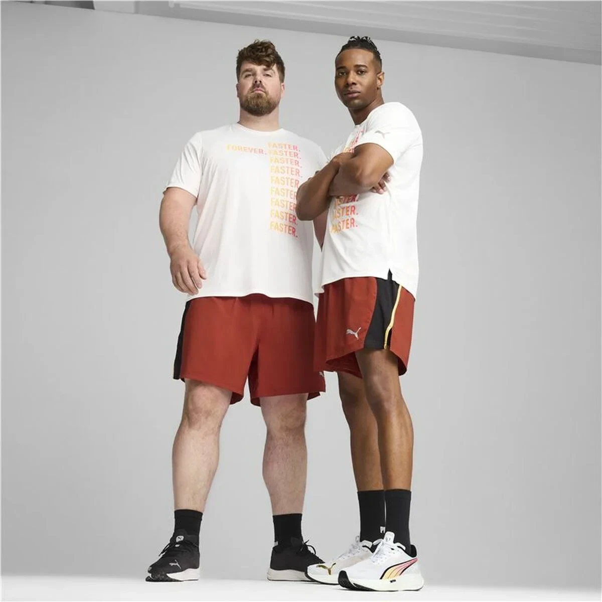 Pantalones Cortos Deportivos para Mujer Puma Puma Run Favorite Velocity Woven 2In1 Mujer Marrón