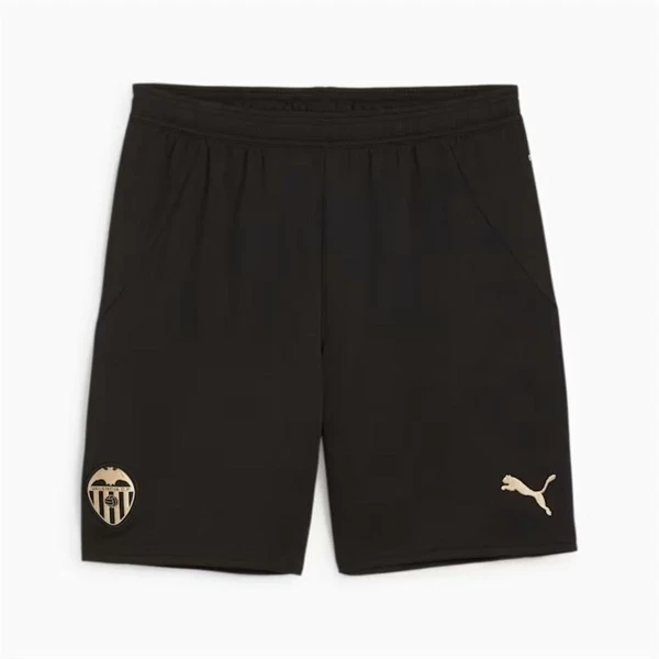 Pantalones Cortos Deportivos para Hombre Puma Valencia.C.F 24/25 Negro