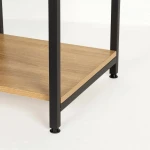 Perchero con Balda Max Home Acero Melamina Aglomerado Minimalista 102 x 180 x 40 cm