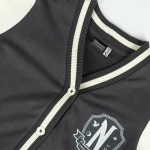 Chaqueta de Chándal para Niños Wednesday Gris oscuro