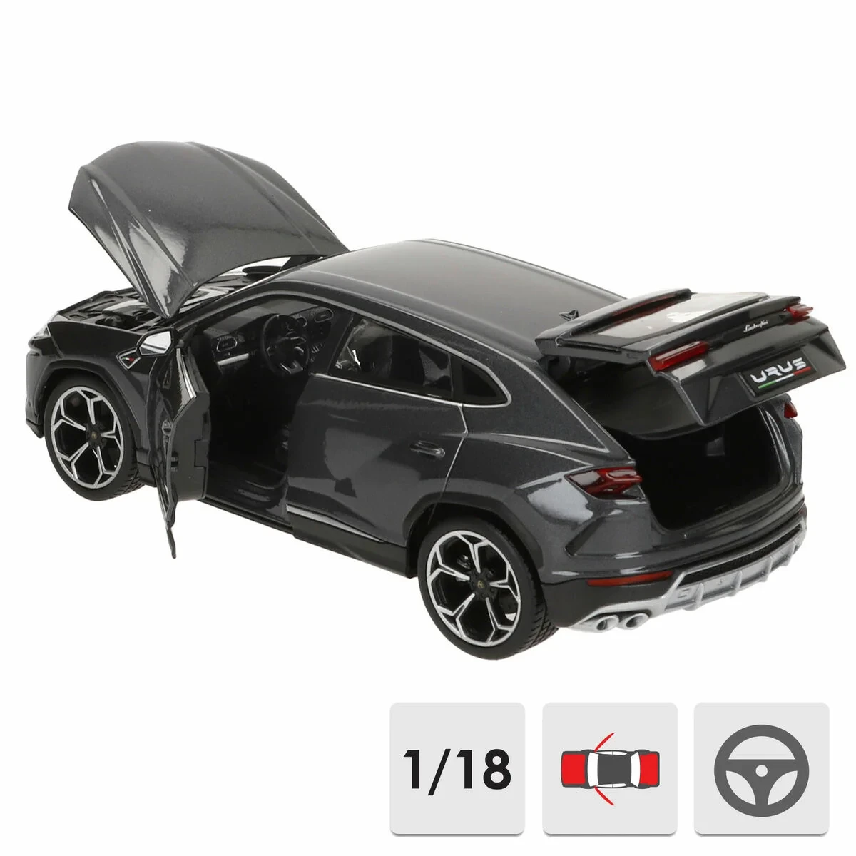 Coche Bburago GT-Lamborghini Urus 1:18