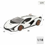 Coche Bburago GT-Lamborghini Sian FKP 37 1:18