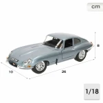 Coche Bburago GT-Jaguar "E" Coupe (1961) 1:18