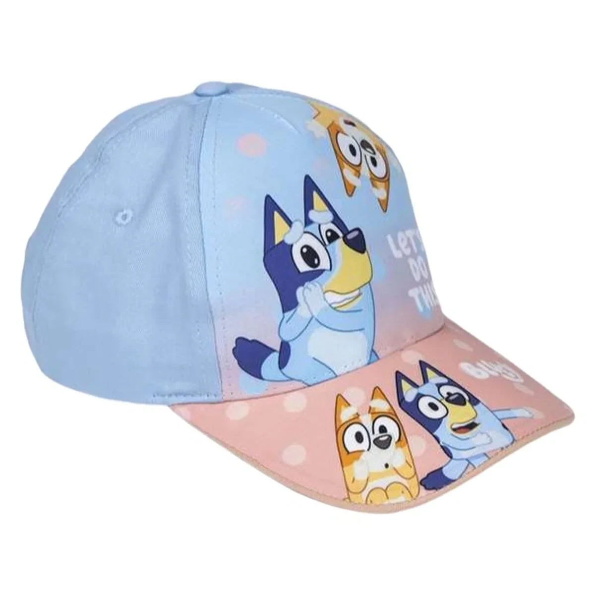 Gorra Infantil Bluey Naranja