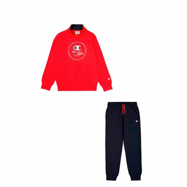 Conjunto Deportivo para Niños Champion Azul Rojo 2 Piezas