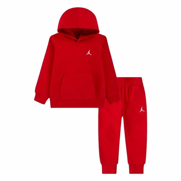 Conjunto Deportivo para Niños Jordan Jdn Mj Brklyn Flc Po Setf Multicolor 2 Piezas