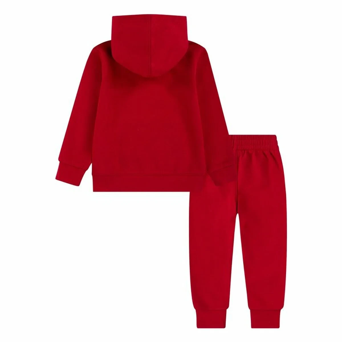 Conjunto Deportivo para Bebé Jordan MJ Brklyn Fleecec Pullover Set Rojo 2 Piezas